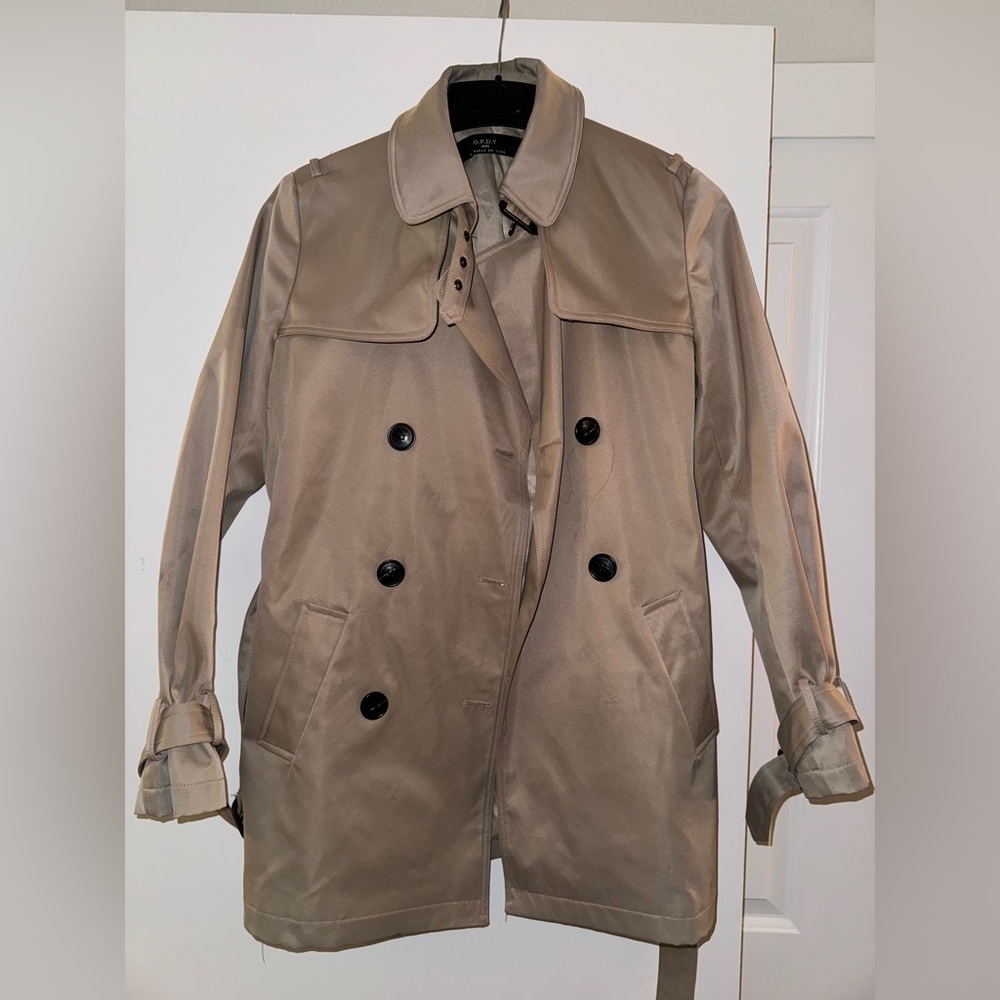 Trench coat, O.P.D.V, beige
